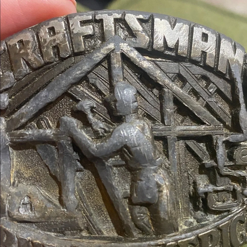 Vintage craftsman belt buckle